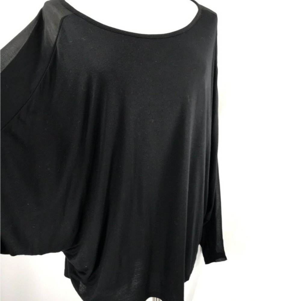 Haute Hippie size L TOP Dolman Sleeves Modal Combo - Picture 2 of 7